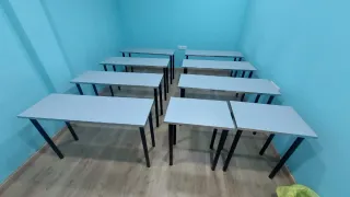 Pack Muebles Oficina Negro/Blanco y gris