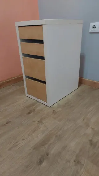 Pack Muebles Oficina Negro/Blanco y gris