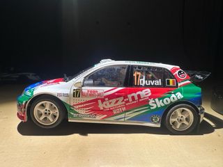 Skoda Fabia Scalextric Rallye Montecarlo 2006