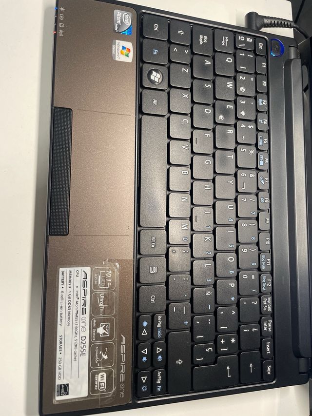 Portatile Acer Aspire One Nero/Marrone