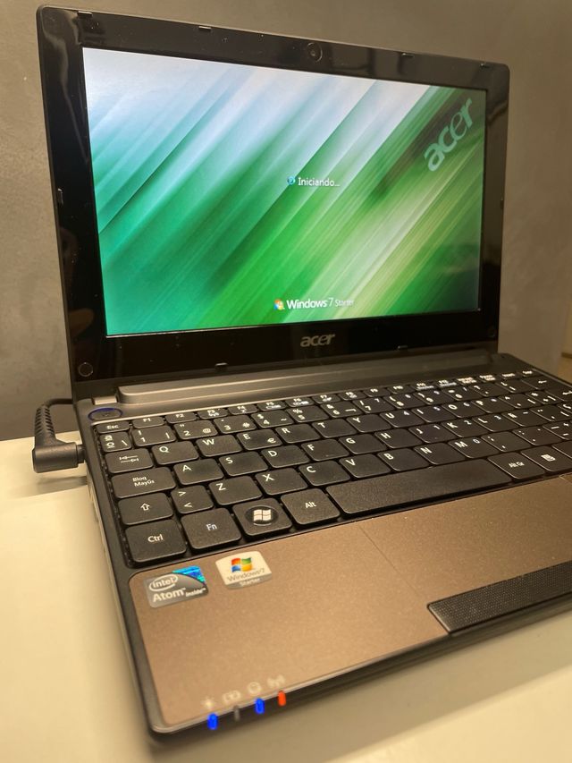 Portatile Acer Aspire One Nero/Marrone