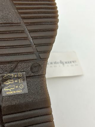 Scarpe bimbo n. 27 vera pelle