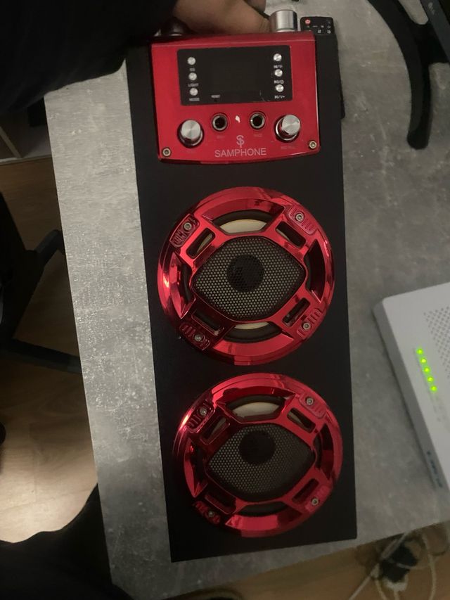 Altavoz Samphone Rojo