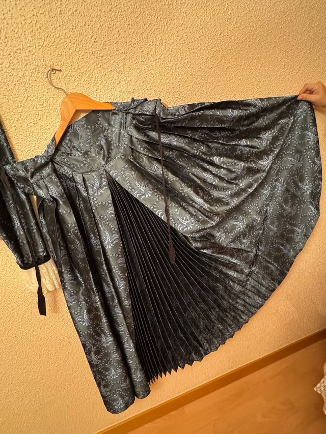 Traje de Baturra Azul y Negro