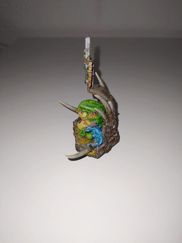 Warhammer: Lagartos, Slann de Metal (Sin Peana)