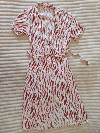 Vestido Kimono Midi Estampado