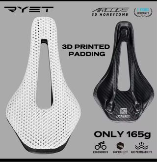 Sillín Bici RYET 3D Fibra Carbono
