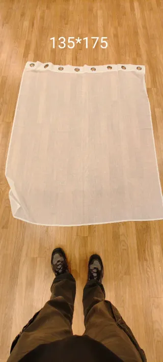 Cortinas Poliester Blancas