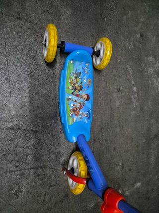 Patinete Patrulla Canina 3 Ruedas