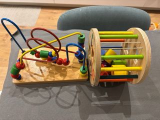 Lote 3 juegos madera educativos