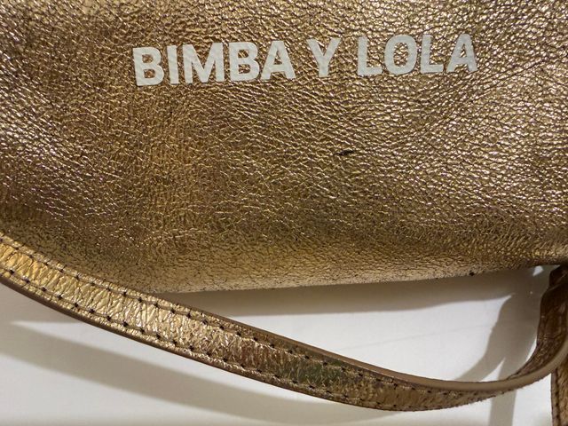 Bolso Bimba y Lola Piel Dorado