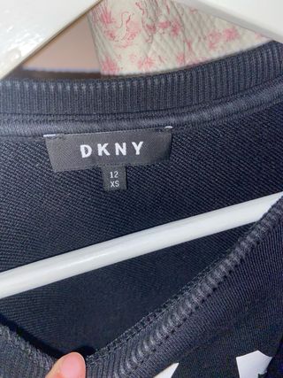Sudadera DKNY Negra Talla XS