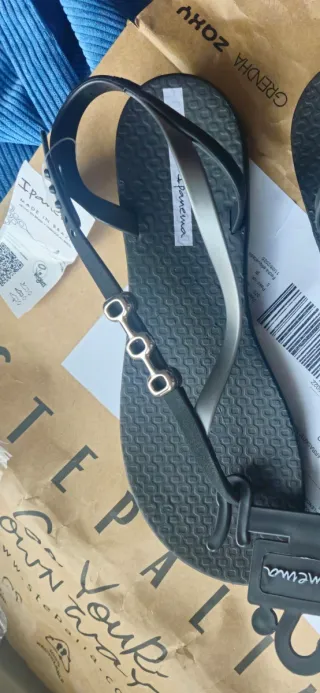 Sandalias Ipanema Negras Talla 38