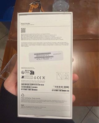 iPhone 17 Pro Max 512GB Argento