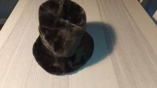 Sombrero de invierno de pelo sintético
