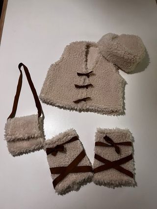 Traje pastor artesanal