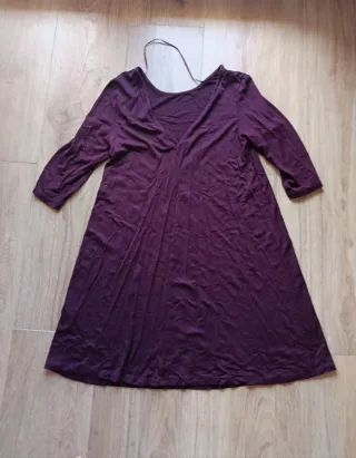 Vestido morado Pull&Bear