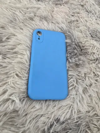 Custodia iPhone XR Gomma Turchese