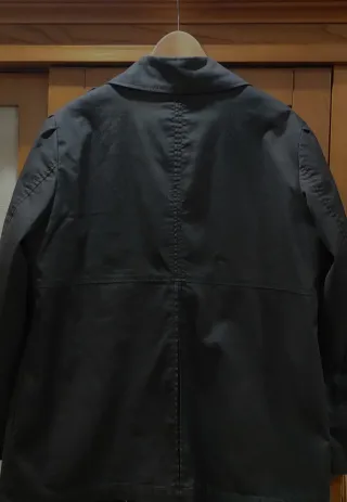 Gabardina Mujer Negra 48 50 Chaqueta