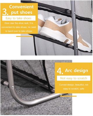 Zapatero Colgante 10 Niveles 56x21x151 cm