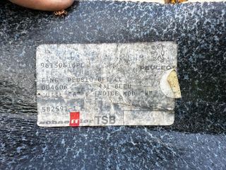 Moqueta azul Peugeot 106 / Citroën Saxo