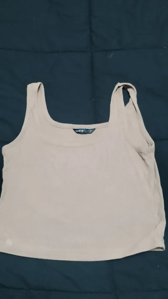 Top tirantes SHEIN beige XS