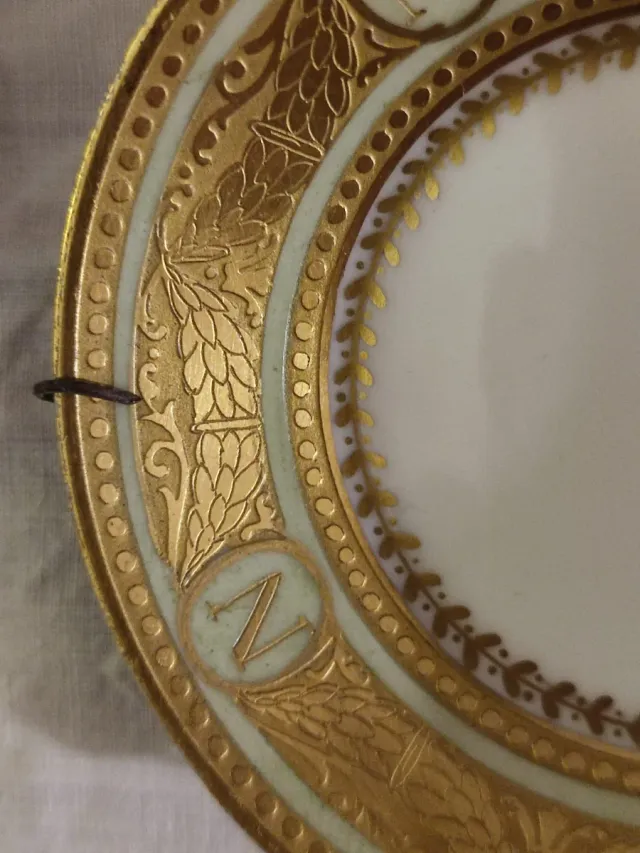 Precioso platito porcelana Limoges antiguo