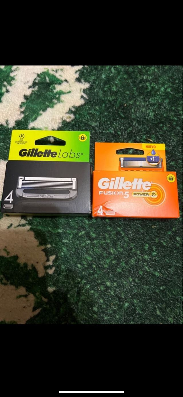 Recambios Gillette Labs y Fusion 5