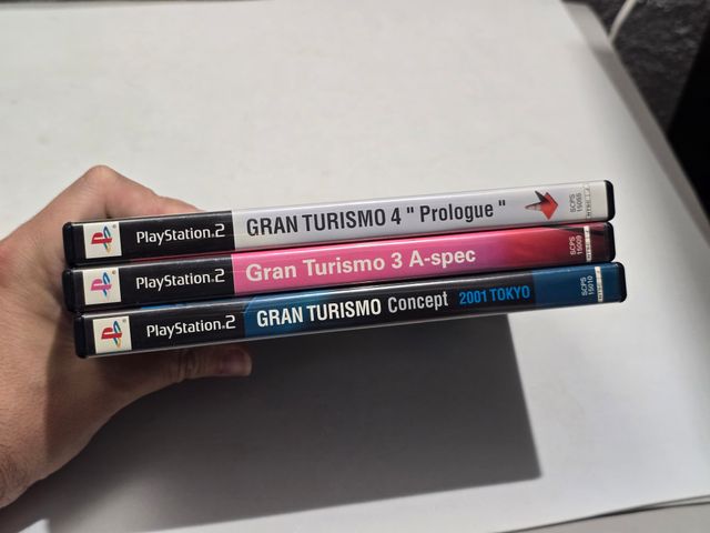 JP pack Gran Turismo 2001 3 4 - Sony PS2