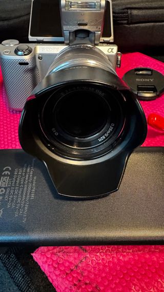 Sony NEX-5R Cámara Digital Plata