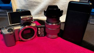 Sony NEX-5R Cámara Digital Plata