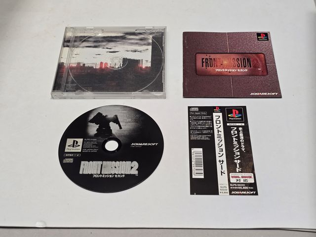JP pack Front Mission 2 3 4 5 - Sony PS1 PS2