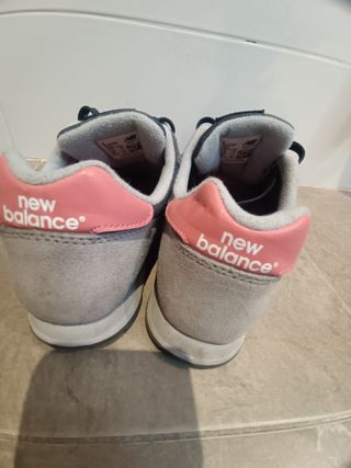 New Balance 373 Bambas Chica Azul/Rosa