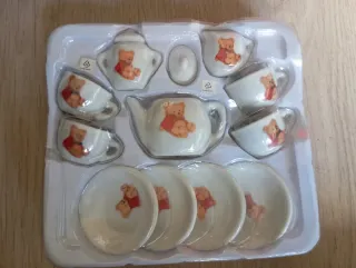 Juego de té infantil ositos