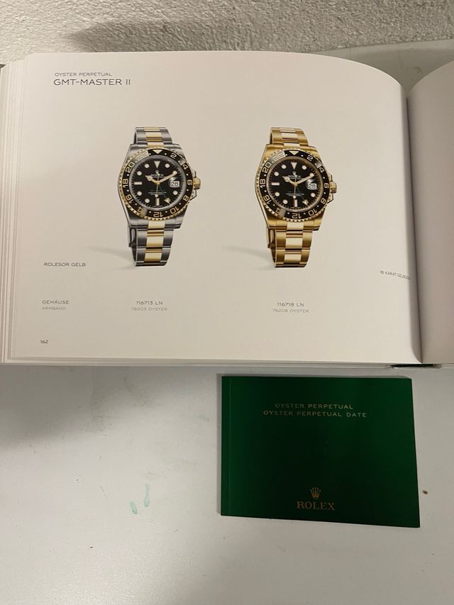 Catalogo Rolex e Manual Oyster Perpetual