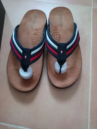 Chanclas Atlanta Marrón Multicolor