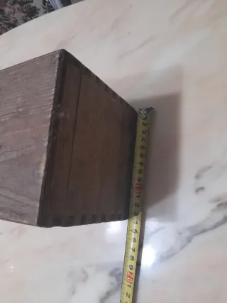 Antico bauletto in legno