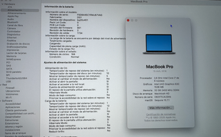 MacBook Pro 15 2018 i7 6 núcleos 32 GB RAM GRIS