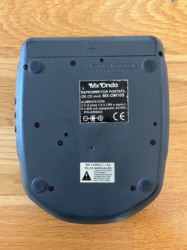 Reproductor CD Mx Onda Portátil disman