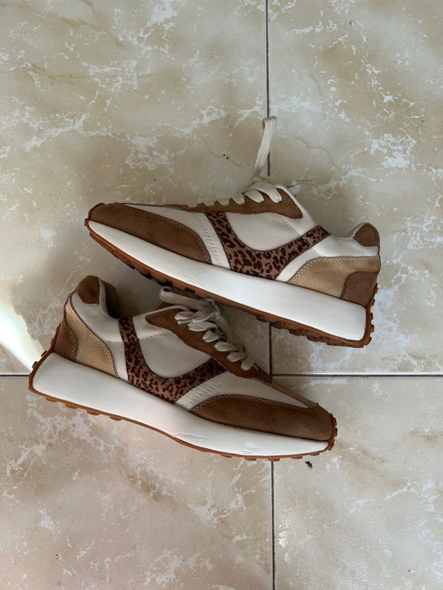 Zapatillas Passé Composé Marrón Talla 38 Nuevas