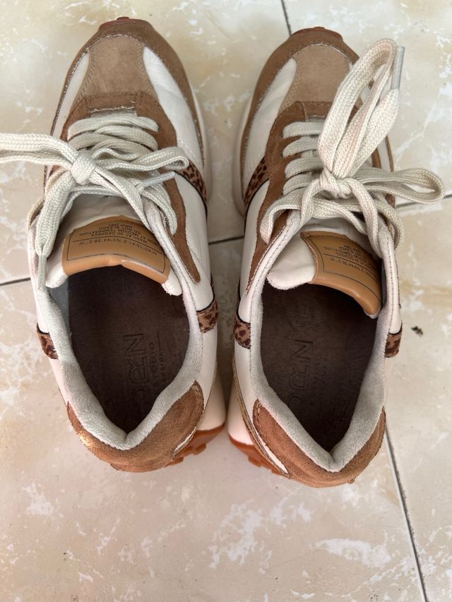 Zapatillas Passé Composé Marrón Talla 38 Nuevas