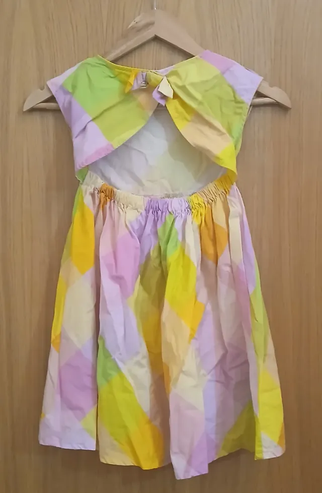 Vestido niña multicolor