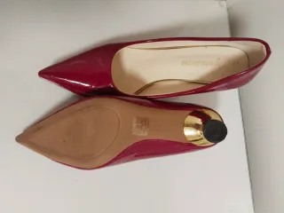 Zapatos de tacón rojos Numero .39