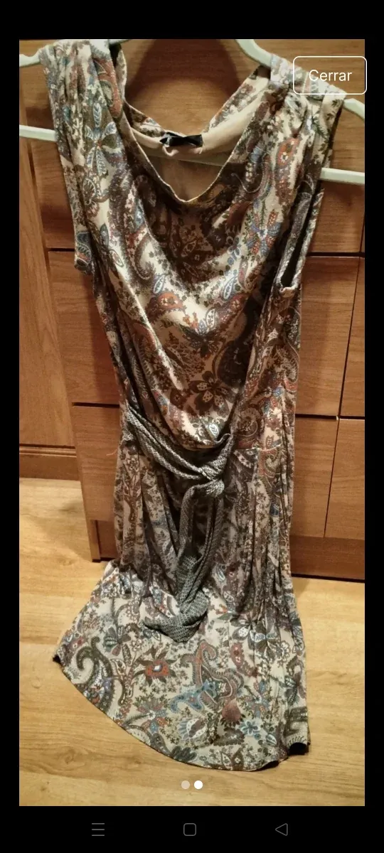 Vestido Mango estampado