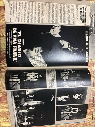 Revista antigua de Victoria Vera y de Sofia Loren.