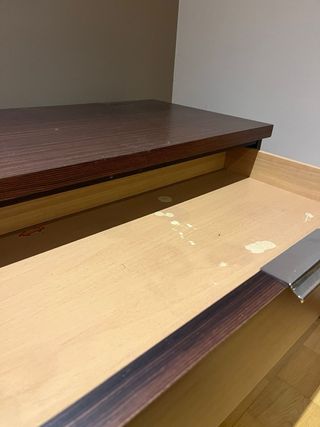 Mueble TV madera marrón