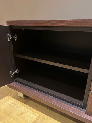 Mueble TV madera marrón