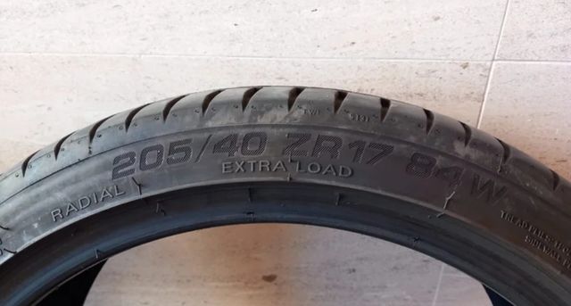 Neumáticos 205/40-17