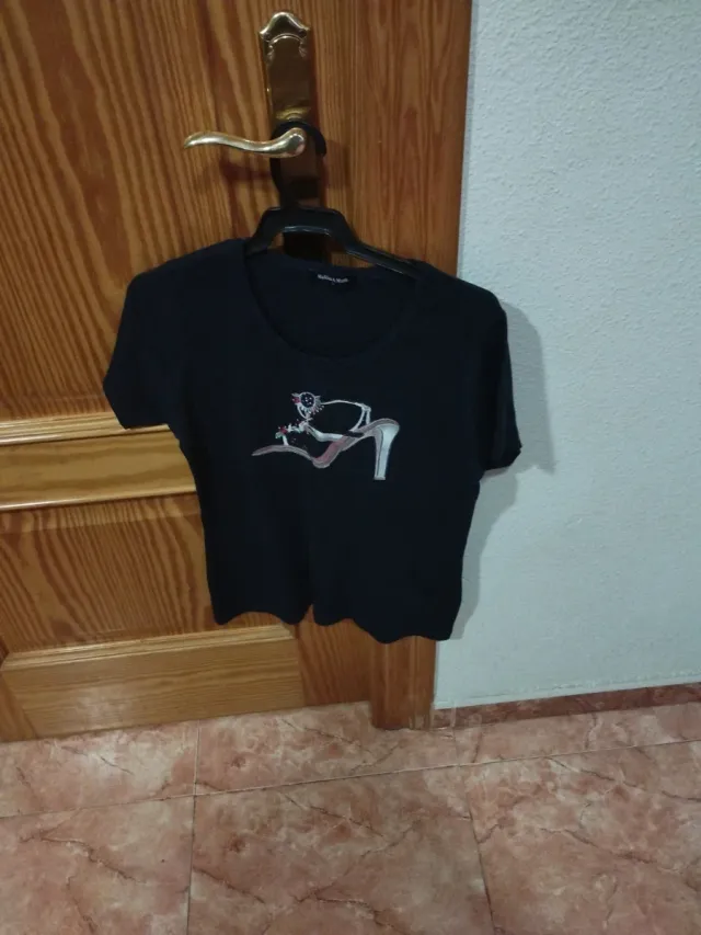 Camiseta manga corta con estampado