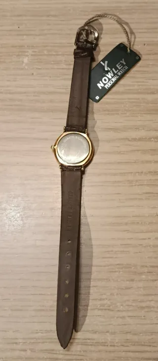 Reloj Nowley Vintage Mujer Dorado y Marrón